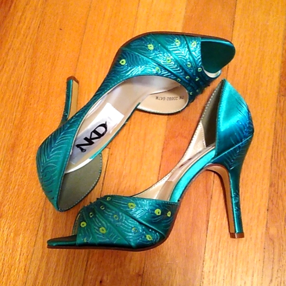 Peacock shoes